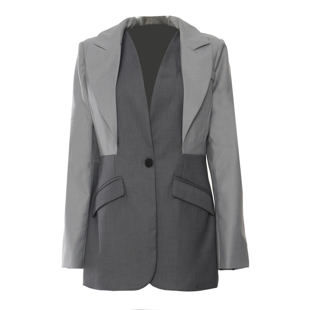 Splice tops personality business suit for women