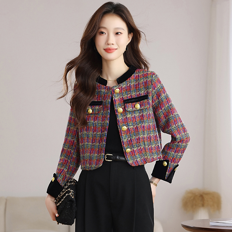 Chanelstyle tops Korean style coat for women