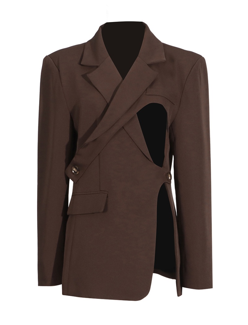 Frenum hollow coat autumn business suit for women