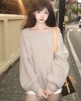 Loose all-match pullover sweater Casual slim tops