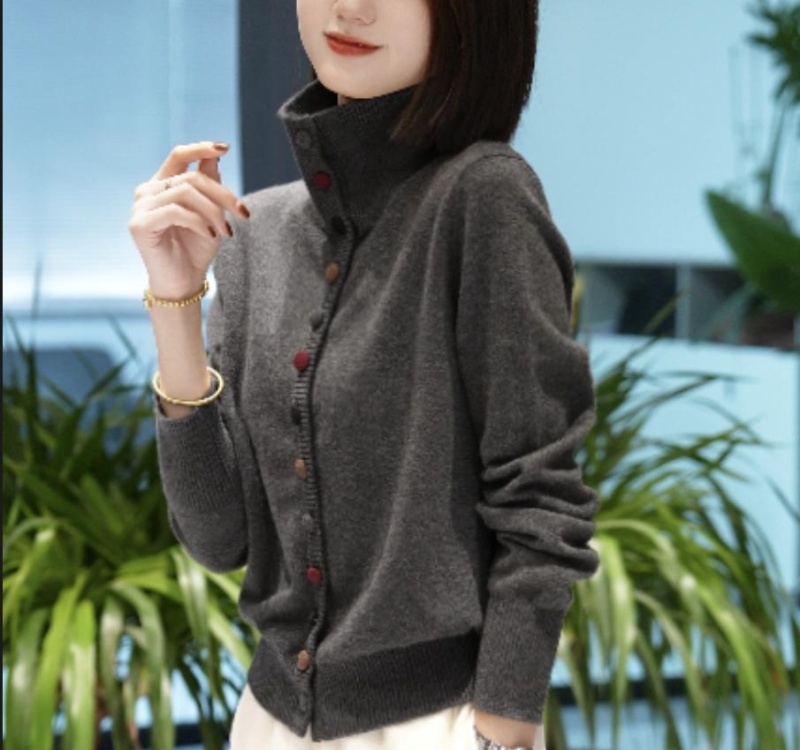 Temperament cardigan fake sweater