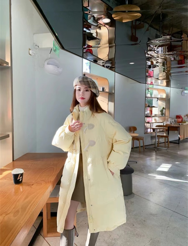 Long cstand collar cotton coat winter bread clothing