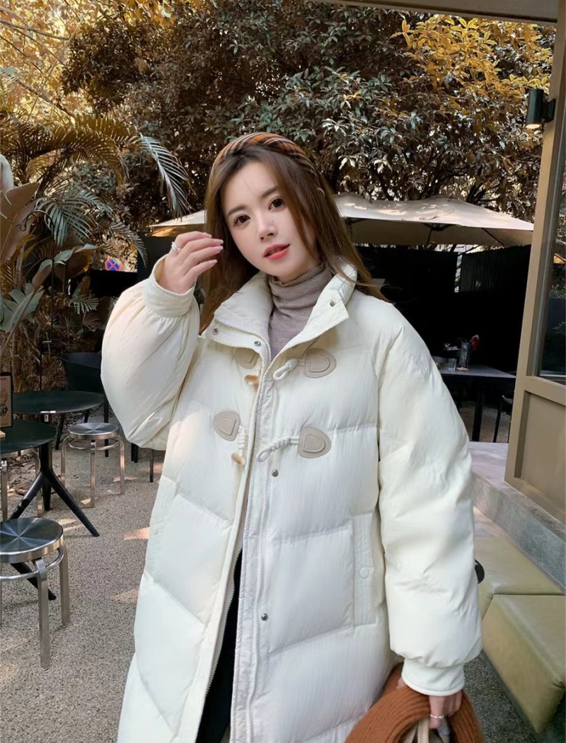 Long cstand collar cotton coat winter bread clothing