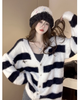 Autumn and winter coat chanelstyle sweater for women