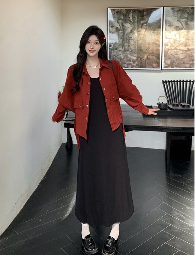 Autumn chanelstyle large yard jacket for women