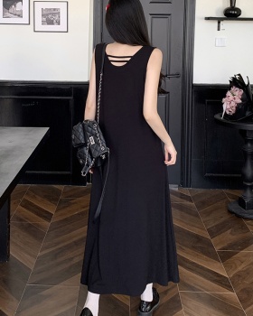 All-match vest slim dress