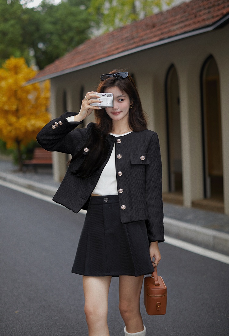 Autumn and winter ladies cardigan temperament coat