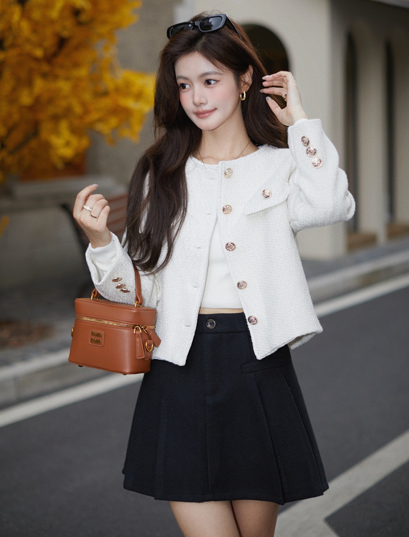 Autumn and winter ladies cardigan temperament coat