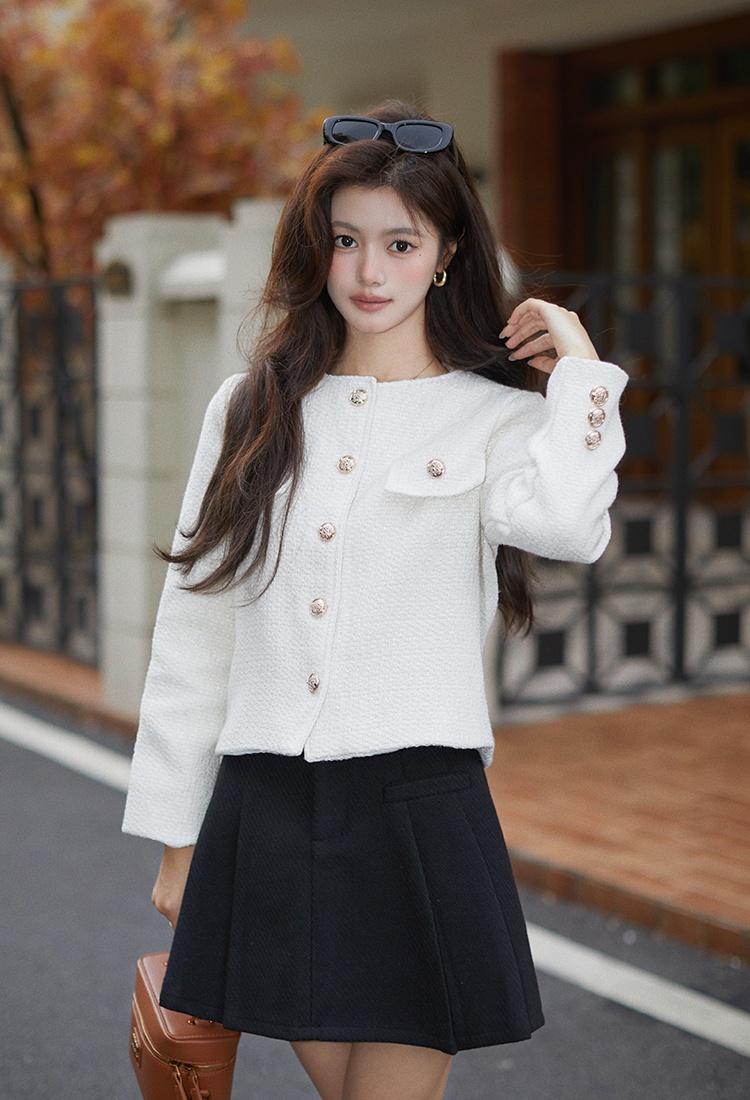 Autumn and winter ladies cardigan temperament coat