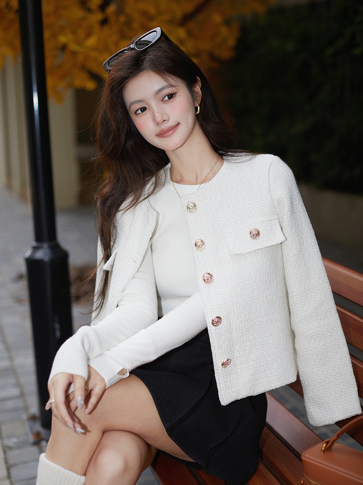 Autumn and winter ladies cardigan temperament coat