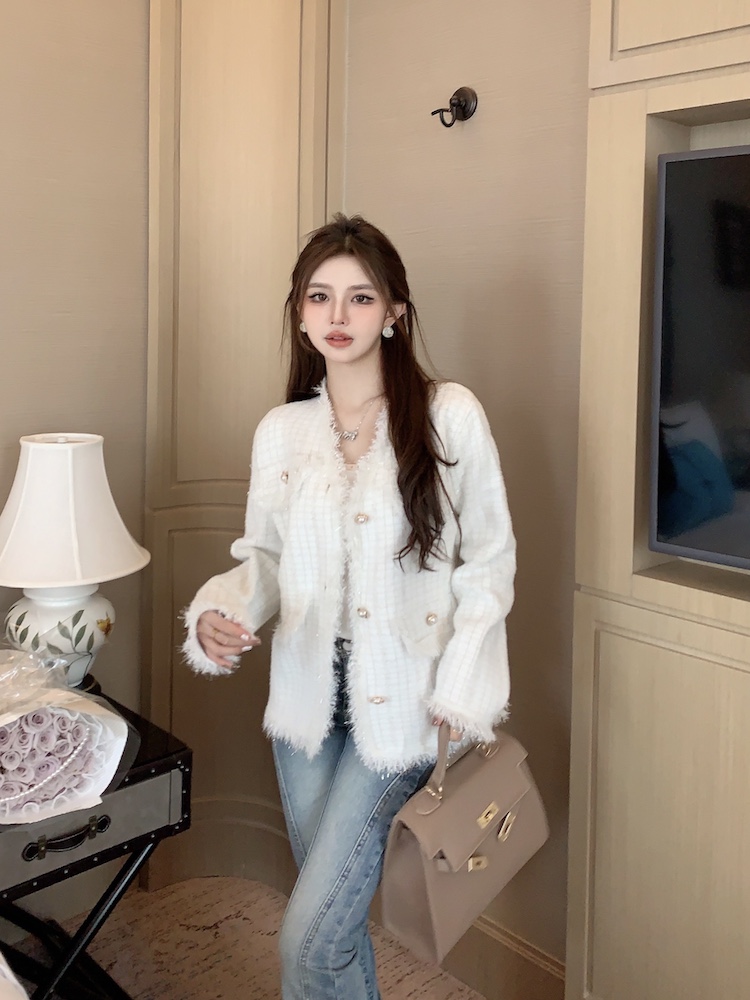 France style autumn coat temperament retro tops