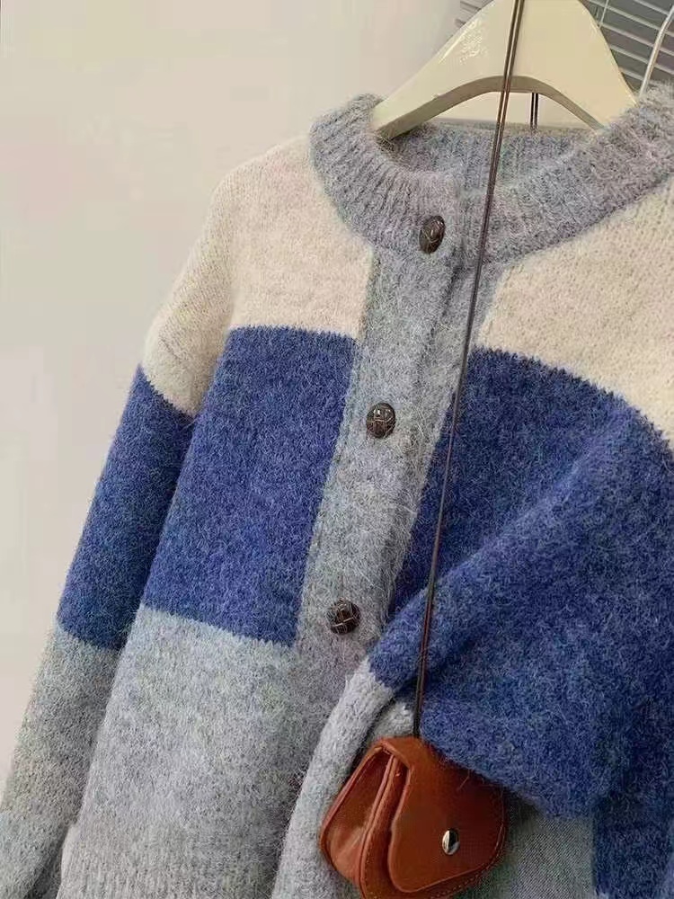 Autumn and winter coat lazy sweater for women