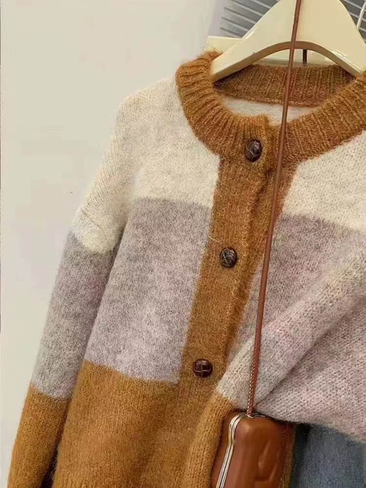 Autumn and winter coat lazy sweater for women