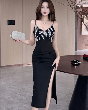 Temperament evening dress France style dress for women