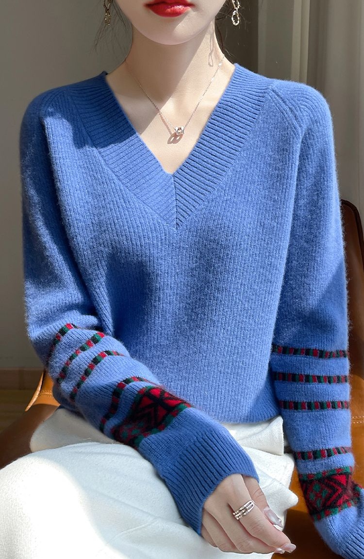 Autumn and winter sweater loose shirts for women