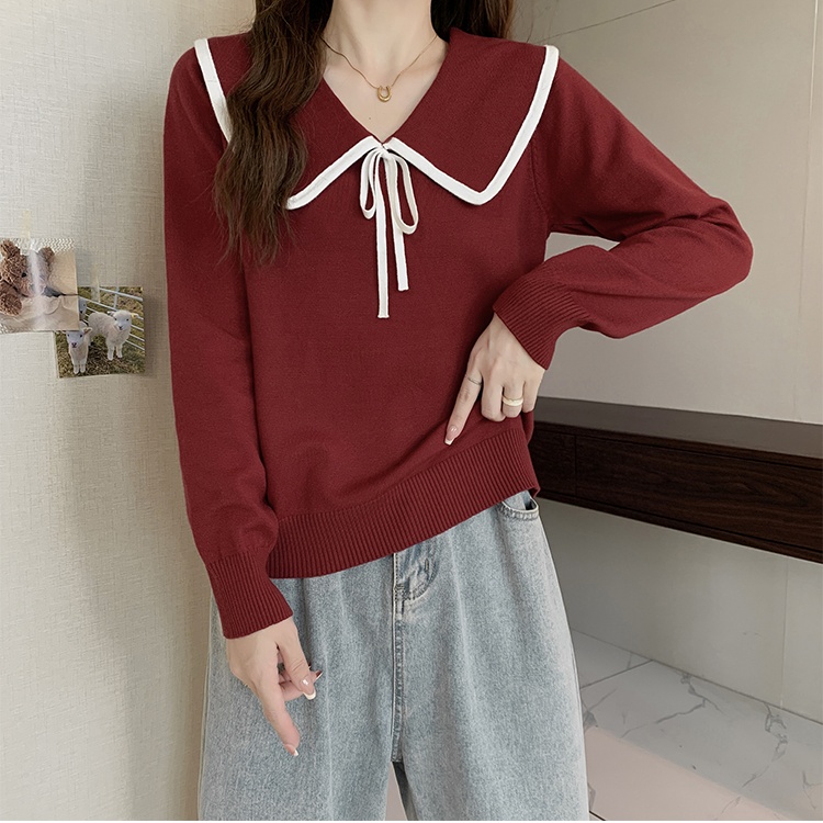 College style tops sweater for women