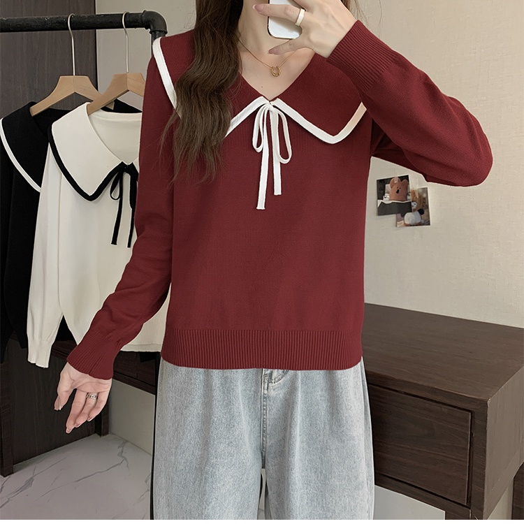 College style tops sweater for women