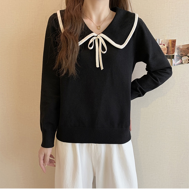 College style tops sweater for women