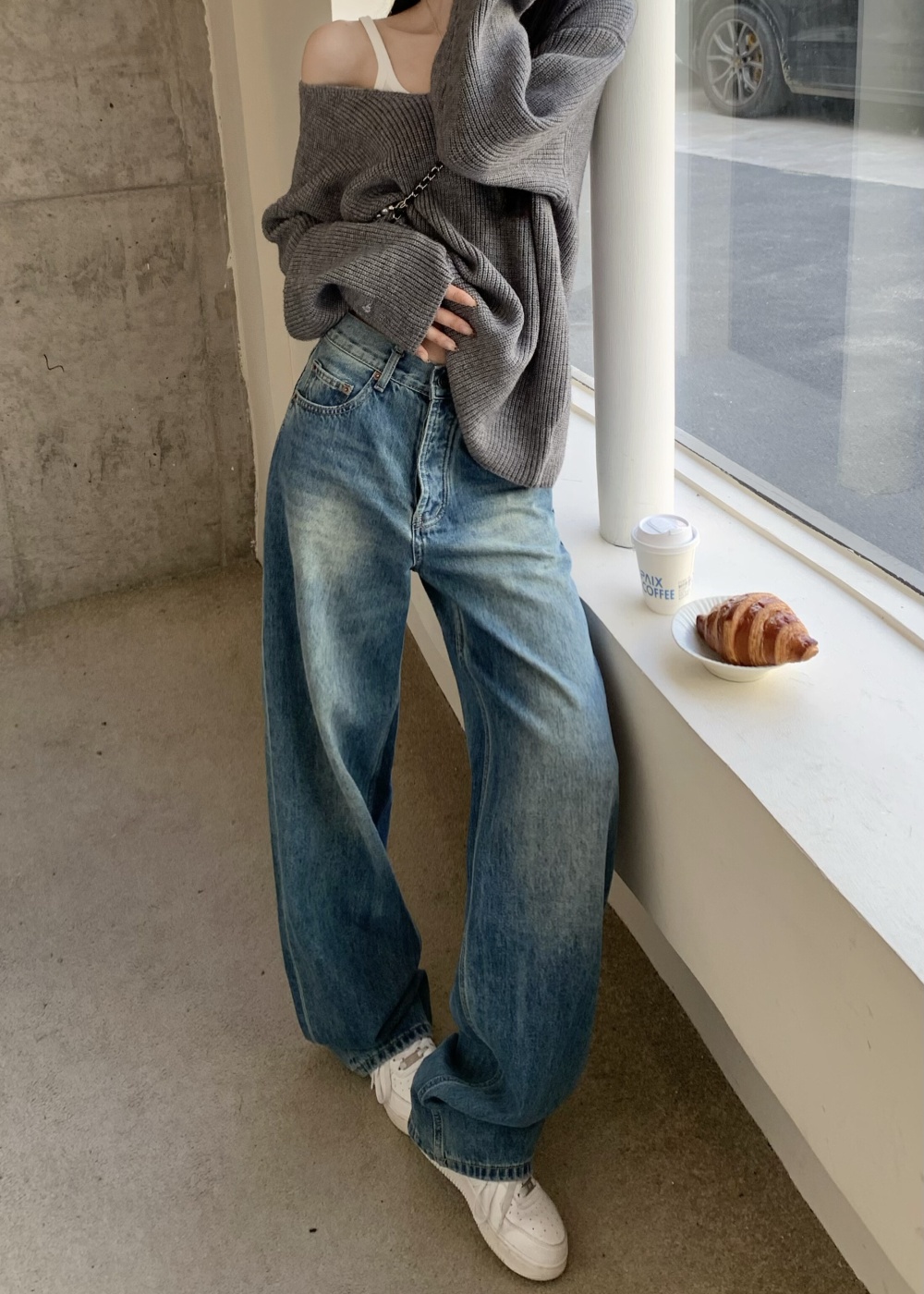 Loose all-match jeans