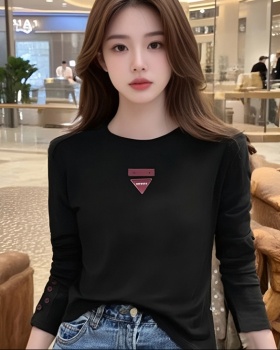 Slim T-shirt autumn and winter bottoming shirt for women