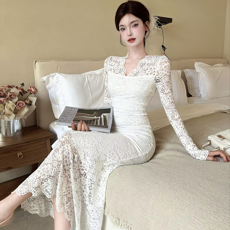 Package hip sexy dress temperament long dress for women