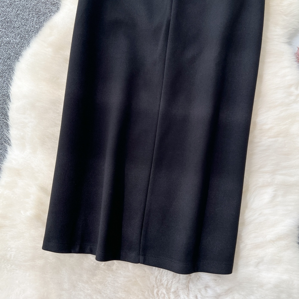 Straight slim skirt long one step skirt for women