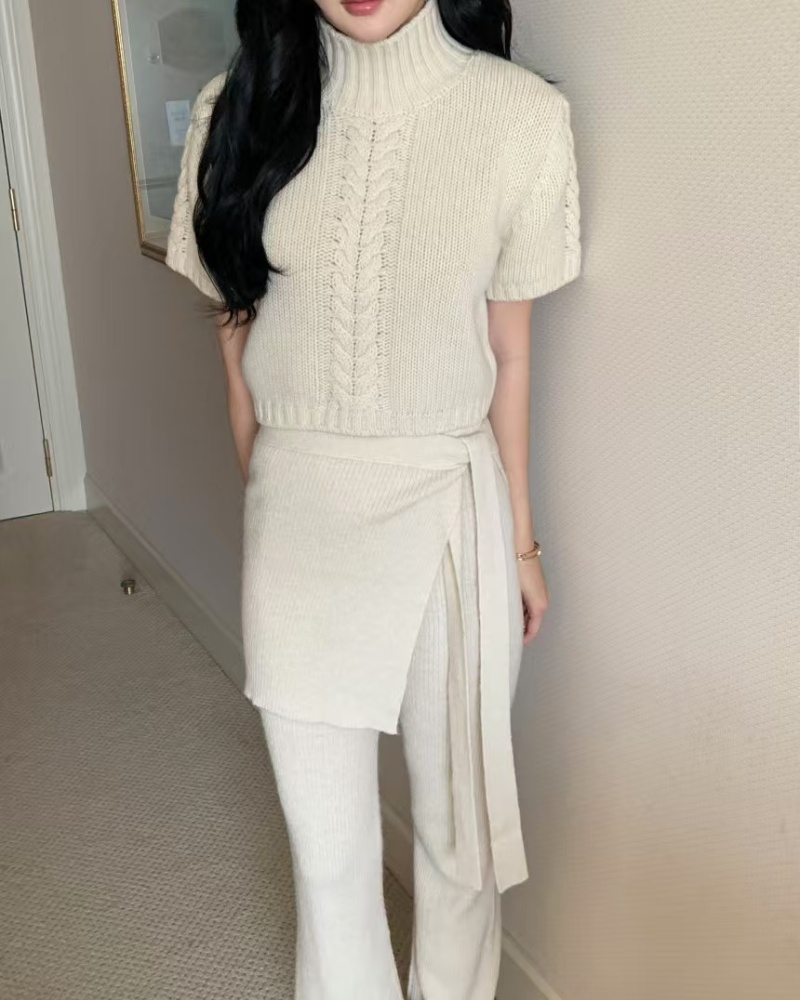 Knitted Casual Korean style all-match fashion pants