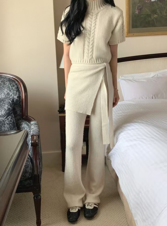 Knitted Casual Korean style all-match fashion pants