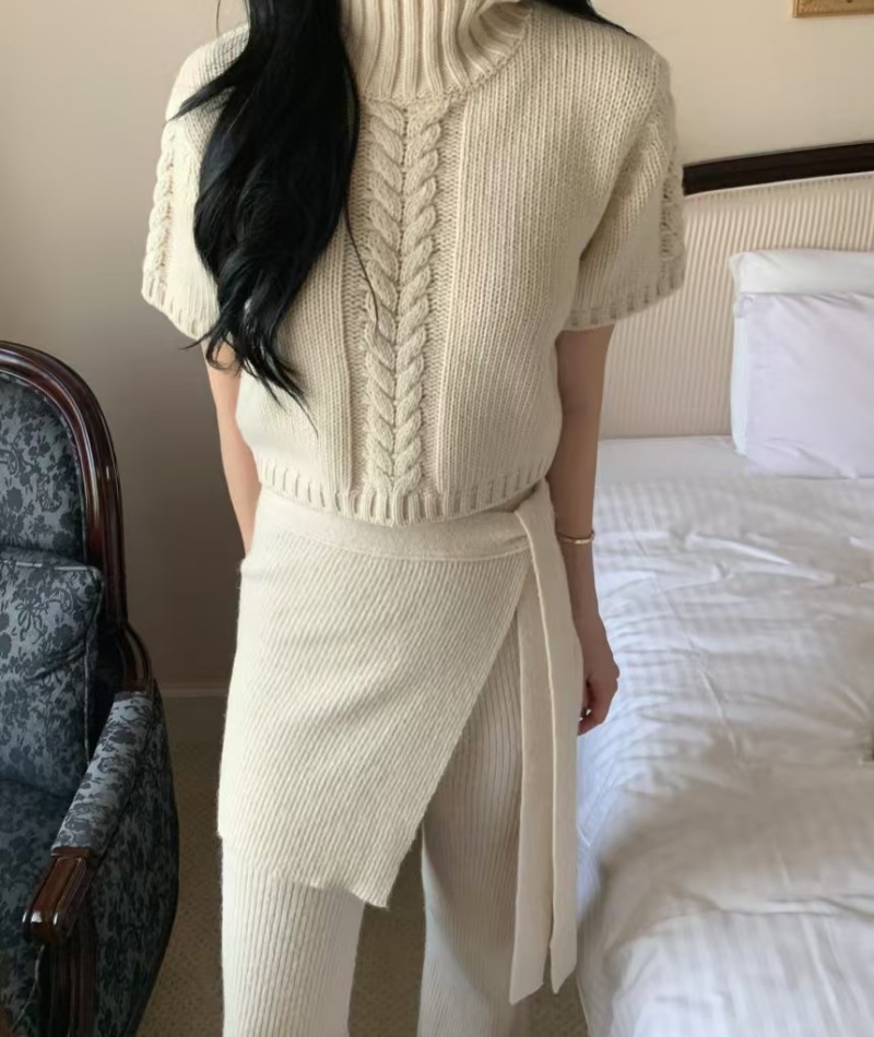 Knitted Casual Korean style all-match fashion pants