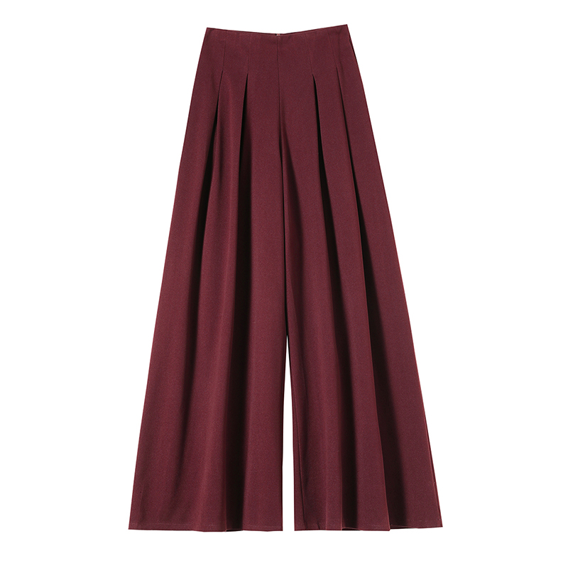 Mopping wide leg pants autumn and winter pants for women