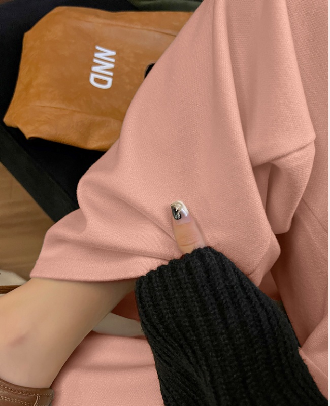 Drape wide leg long pants winter sports sweatpants for women