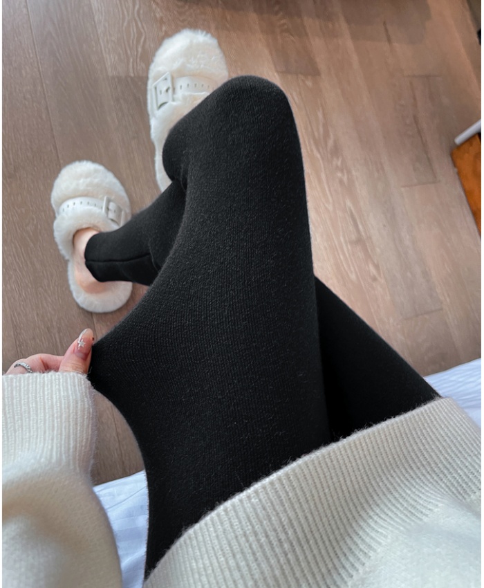 Autumn high waist leggings thick trousers for women