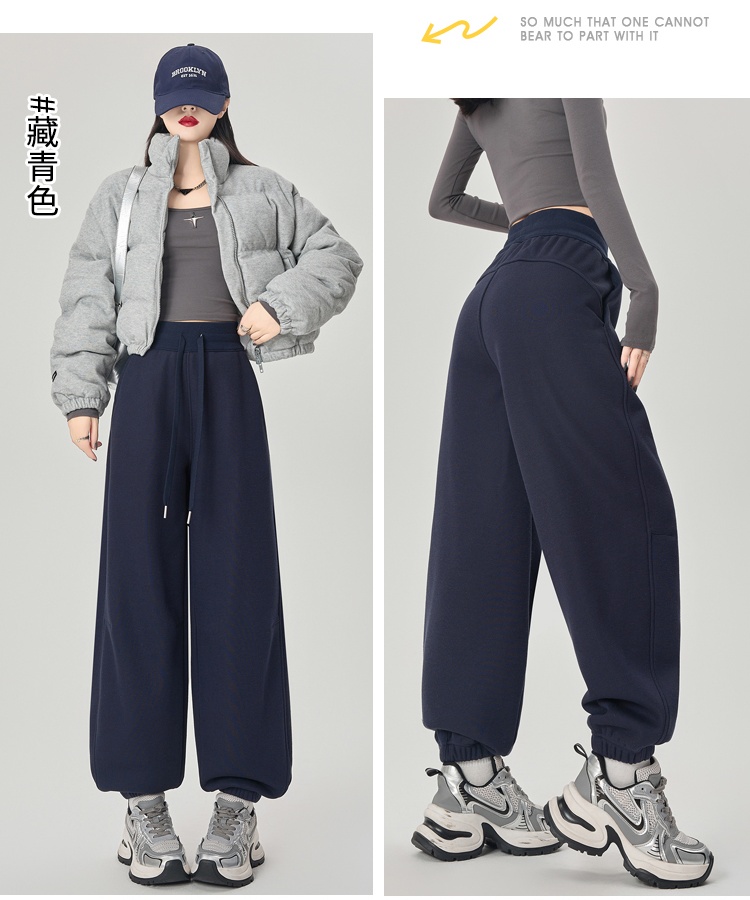 American style bloomers straight sweatpants for women