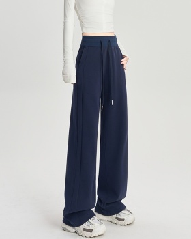 Winter wide leg pants Casual sweatpants for women