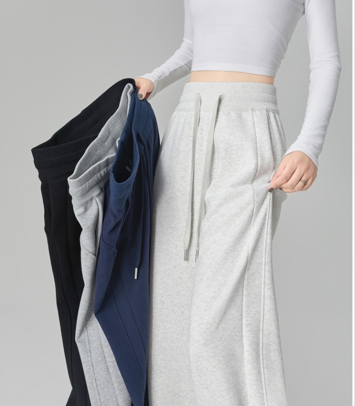 Winter wide leg pants Casual sweatpants for women