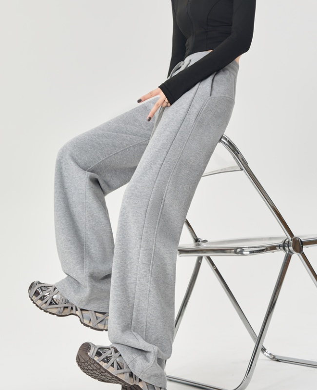 Winter wide leg pants Casual sweatpants for women