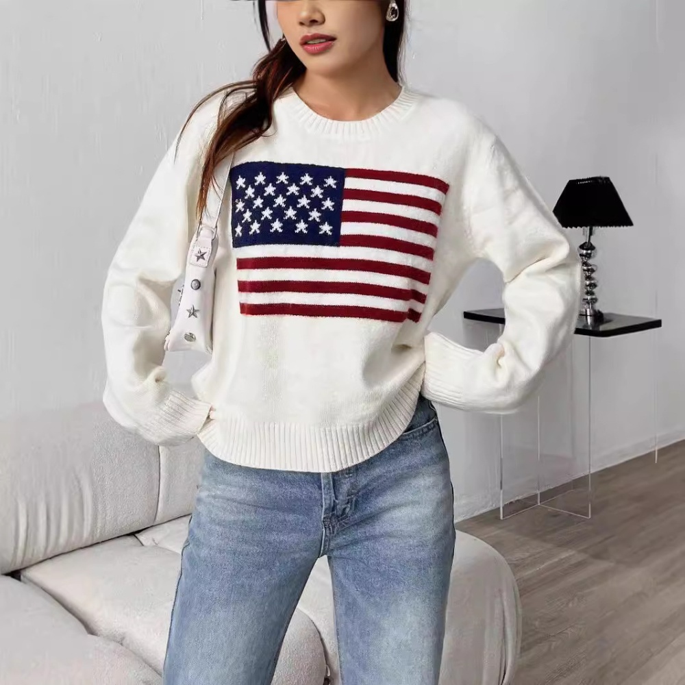 Casual American style European style sweater