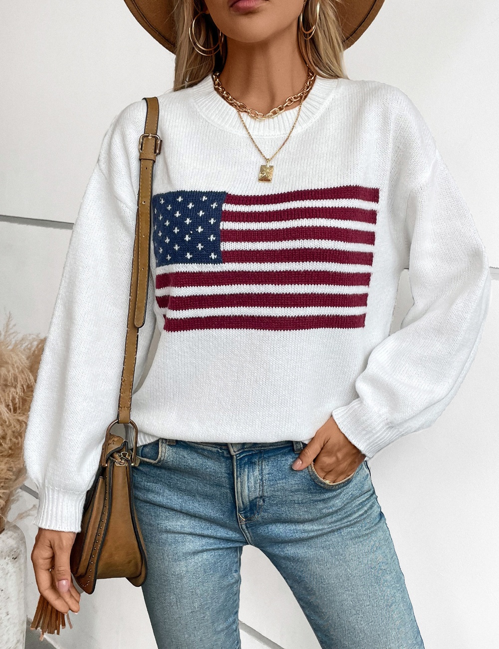 Casual American style European style sweater