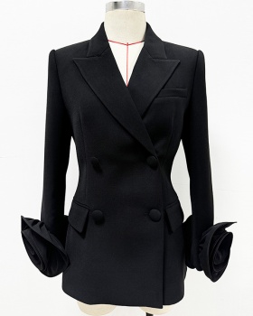 Slim fashion business suit stereoscopic jacket