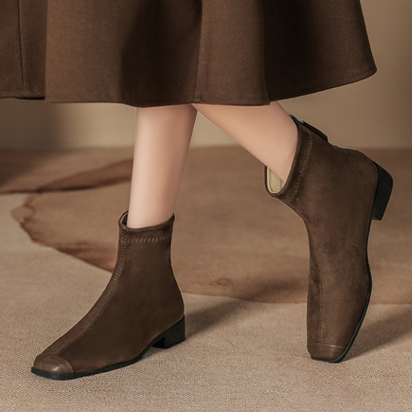 Retro autumn and winter short boots all-match boots for women