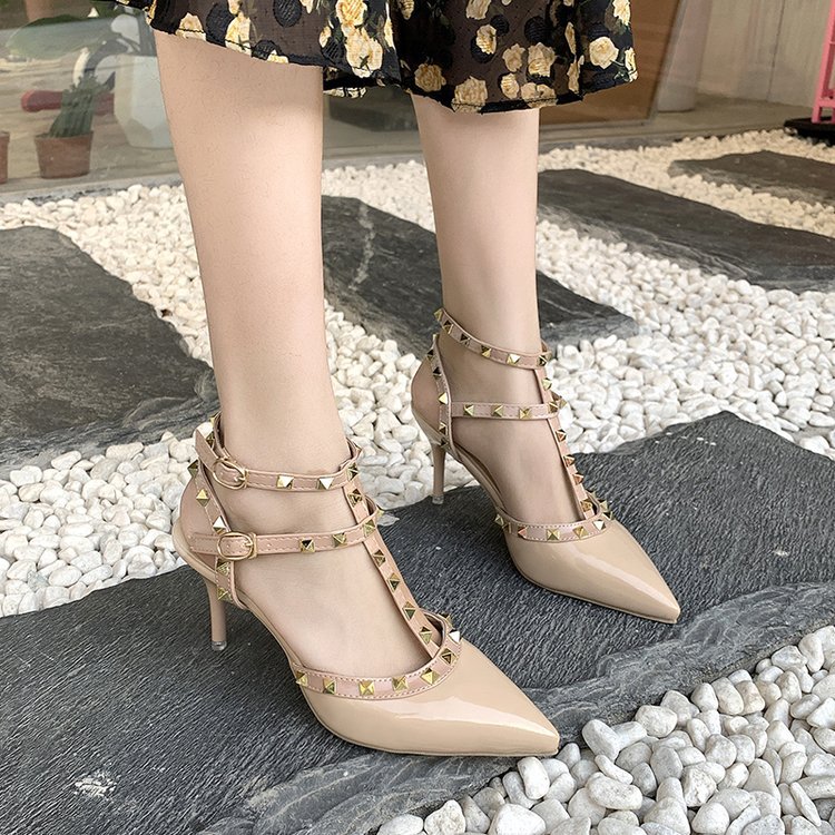 Fine-root fashion shoes France style lady high-heeled shoes