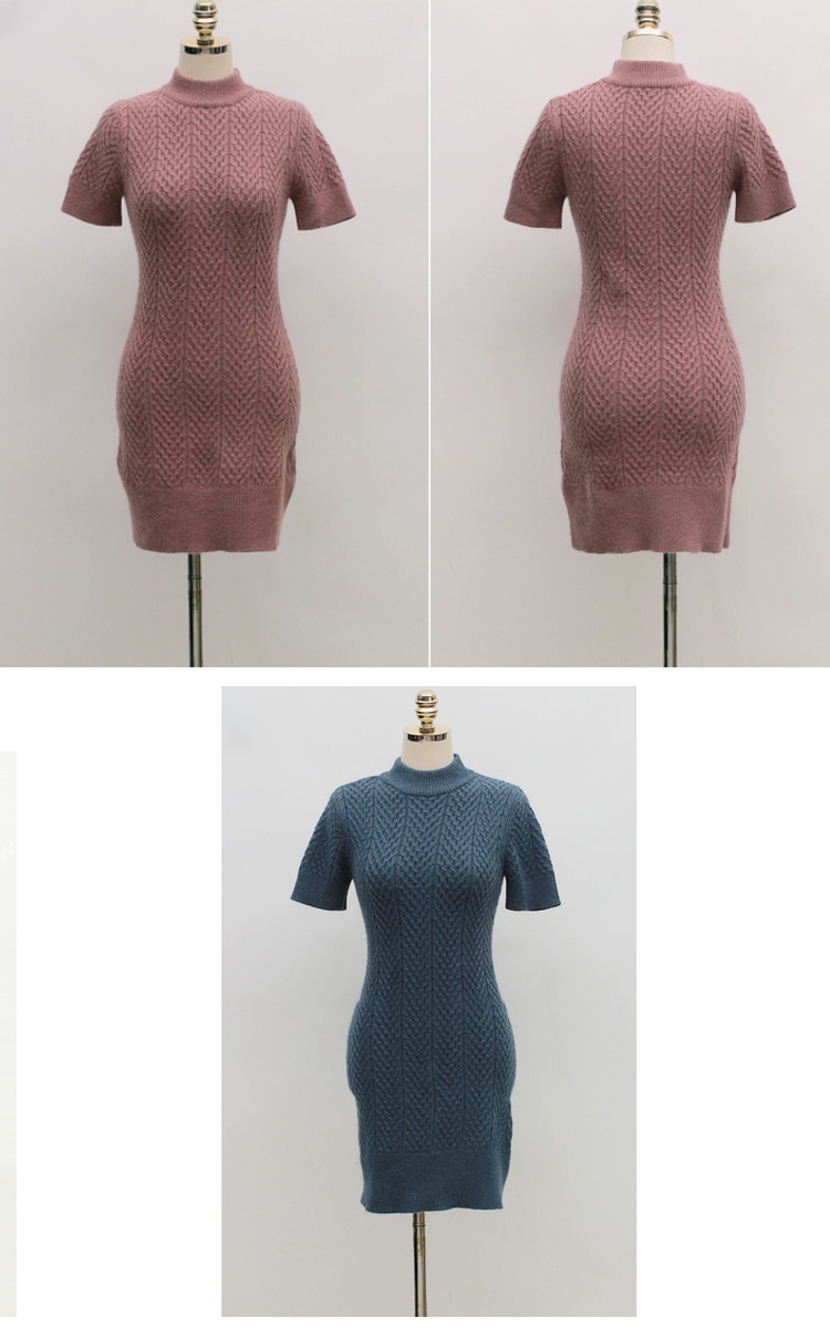 Package hip temperament sweater knitted T-back