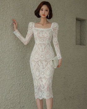 Elegant Korean style temperament fashion dress