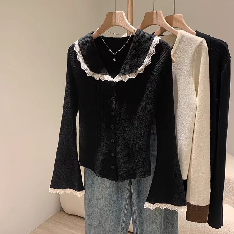 Korean style all-match cardigan Casual sweater for women