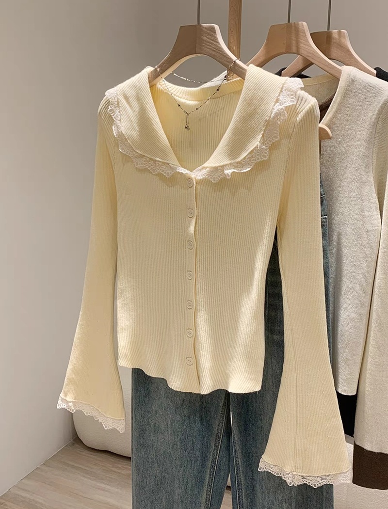 Korean style all-match cardigan Casual sweater for women