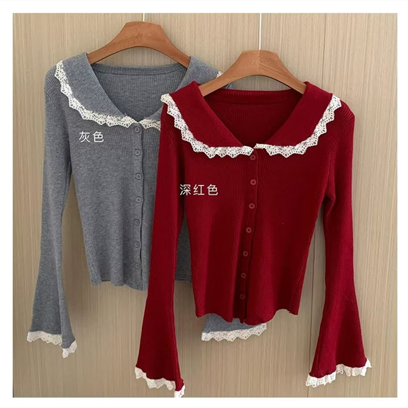 Korean style all-match cardigan Casual sweater for women