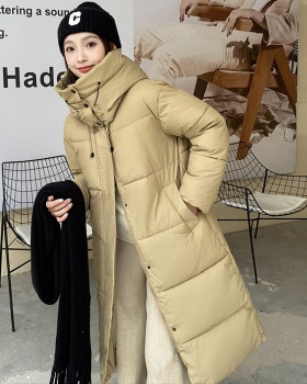 Korean style bread clothing long coat for women