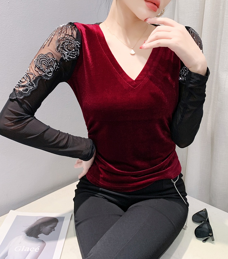 Korean style small shirt fashion T-shirt for women