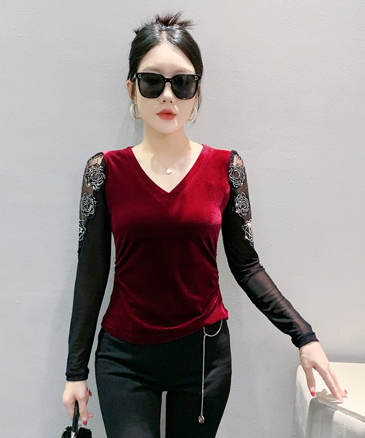 Korean style small shirt fashion T-shirt for women