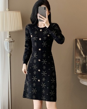 Chanelstyle dress sweater dress for women